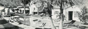 Historical image of the pool at Avalon Palm Springs