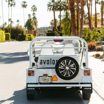 Moke Car at Avalon Palm Springs